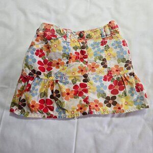 Gymbore Island Getaway Floral Print Cargo Skirt Skort